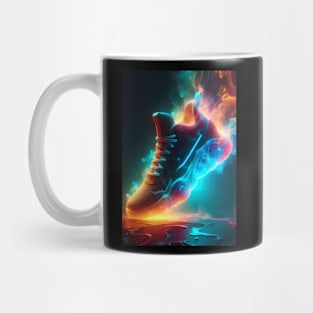 Neon shoe Mug